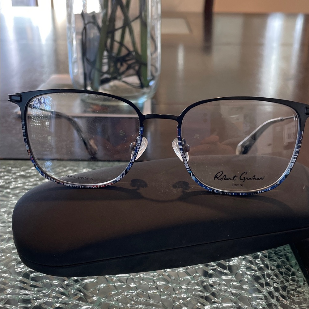 Robert Graham Black and Blue Eyewear